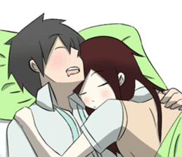 Hana & Aldo School Love Story sticker #13197193