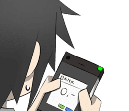 Hana & Aldo School Love Story sticker #13197198