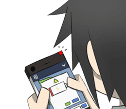 Hana & Aldo School Love Story sticker #13197199