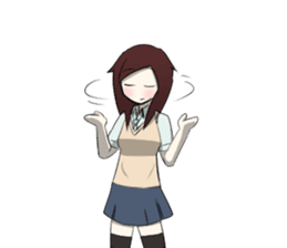 Hana & Aldo School Love Story sticker #13197207