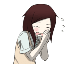 Hana & Aldo School Love Story sticker #13197208