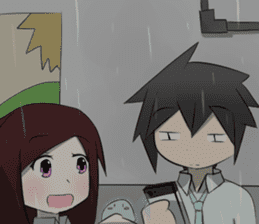 Hana & Aldo School Love Story sticker #13197218