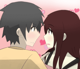 Hana & Aldo School Love Story sticker #13197219