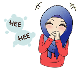 Fadia : Hijab is my Crown Eng Ver. sticker #13197305