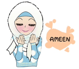 Fadia : Hijab is my Crown Eng Ver. sticker #13197306