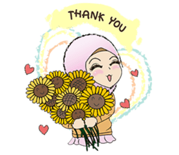 Fadia : Hijab is my Crown Eng Ver. sticker #13197310