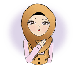 Fadia : Hijab is my Crown Eng Ver. sticker #13197311
