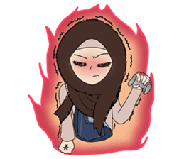 Fadia : Hijab is my Crown Eng Ver. sticker #13197328