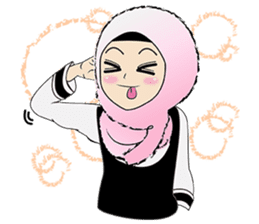 Fadia : Hijab is my Crown Eng Ver. sticker #13197332