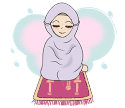 Fadia : Hijab is my Crown Eng Ver. sticker #13197334