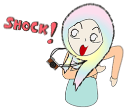 Fadia : Hijab is my Crown Eng Ver. sticker #13197339