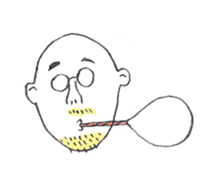 professor like Mr.Kajima ! sticker #13197592