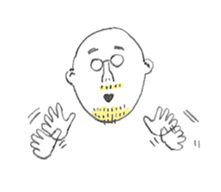 professor like Mr.Kajima ! sticker #13197597