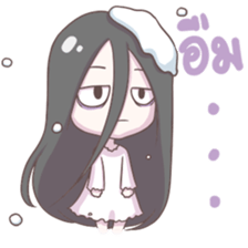 Cutie Ghost Girl sticker #13198131