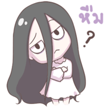 Cutie Ghost Girl sticker #13198146