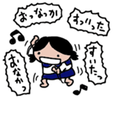 School girl girl sticker #13198597