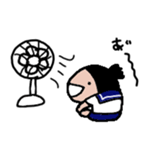 School girl girl sticker #13198625