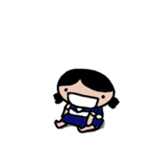 School girl girl sticker #13198627