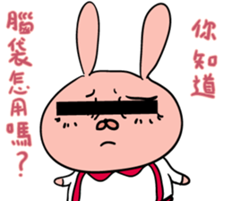 AND swagger swagger nasty bear rabbit sticker #13198641