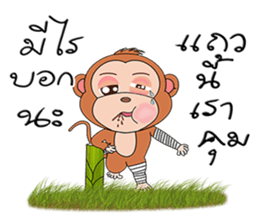 Yong monkey sticker #13198849