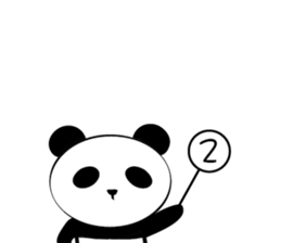 Big God Panda sticker #13199078