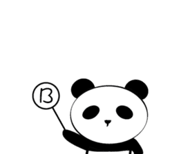 Big God Panda sticker #13199081