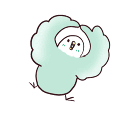 Budgerigar mood part3 sticker #13199134