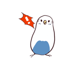 Budgerigar mood part3 sticker #13199135