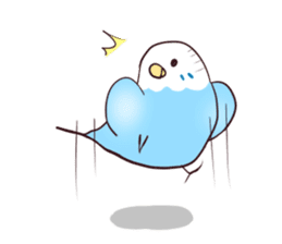 Budgerigar mood part3 sticker #13199137