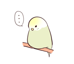 Budgerigar mood part3 sticker #13199139