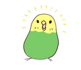 Budgerigar mood part3 sticker #13199154