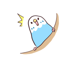 Budgerigar mood part3 sticker #13199155