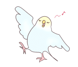 Budgerigar mood part3 sticker #13199161
