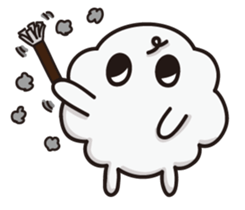 Sugar looks like cotton sticker #13200071