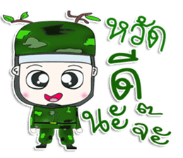 Mr. Kotaro. Soldier. ^^ sticker #13200118