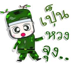 Mr. Kotaro. Soldier. ^^ sticker #13200119