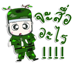 Mr. Kotaro. Soldier. ^^ sticker #13200120