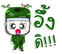 Mr. Kotaro. Soldier. ^^ sticker #13200125