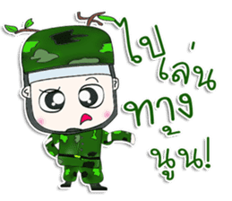 Mr. Kotaro. Soldier. ^^ sticker #13200127