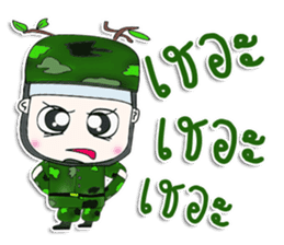 Mr. Kotaro. Soldier. ^^ sticker #13200130