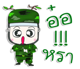 Mr. Kotaro. Soldier. ^^ sticker #13200133
