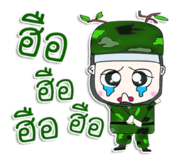 Mr. Kotaro. Soldier. ^^ sticker #13200134
