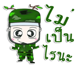 Mr. Kotaro. Soldier. ^^ sticker #13200140
