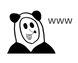 PANDA OF ABURAYAMA sticker #13201504