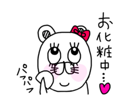 pretty lovery charming is kumako sticker #13201713