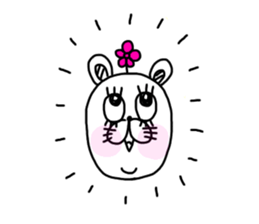 pretty lovery charming is kumako sticker #13201717