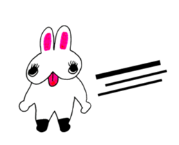 RABBIT OF ABURAYAMA sticker #13202284