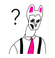 RABBIT OF ABURAYAMA sticker #13202305