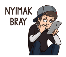 Relax Bray sticker #13202318