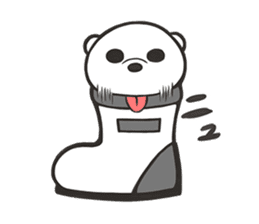 Boots in SHIROKUMA sticker #13202470